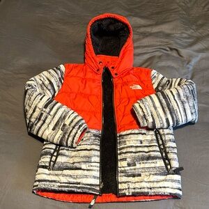 The North Face double sided jacket